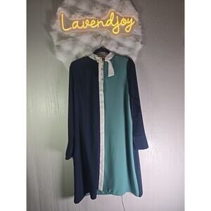 Vintage Kayra Shirt Dress Womens EU 40 US 8 Office Career Chic Relaxed Fit